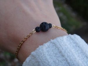 Products: Chain with Lava Bead Diffuser Bracelet