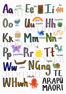 Frontpage: Te Arapū Māori print