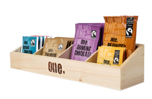 Wooden One Fairtrade Display