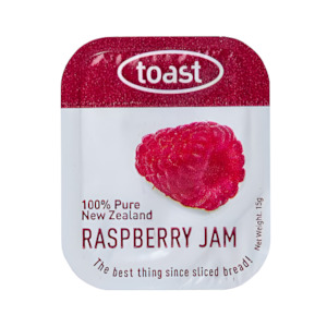 Food Beverage: Toast Spread Raspberry Jam