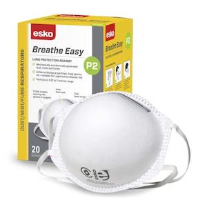 Covid 19: P2 Non-Valved Masks - Box of 20