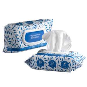 Briscoes Excluded: Matthews Non-Fragranced Baby Wipes - 80 pkt