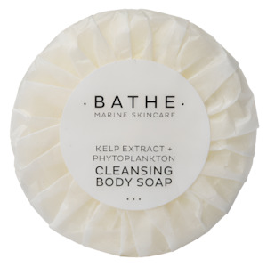 Guest Amenities Bathe: Bathe Marine Skincare Body Soap Pleated