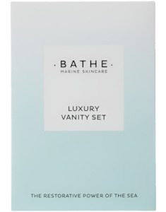 Guest Amenities Bathe: Bathe Marine Skincare Vanity Pack