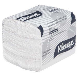 Kleenex 2-ply Interleaved Toilet Tissue 250sht Ctn/36