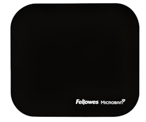 Fellowes Mouse Pad with Microban Black