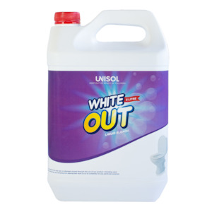 Bleaches: UniSOL White Out Liquid Bleach