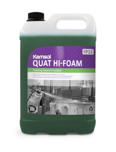 Sanitisers: Kemsol Quat Hi-Foam Cleaner & Sanitiser