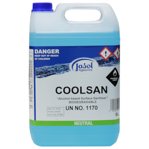Sanitisers: Jasol Coolsan Hand Sanitiser Liquid