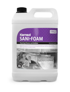 Sanitisers: Kemsol Sani-Foam Cleaner & Sanitiser