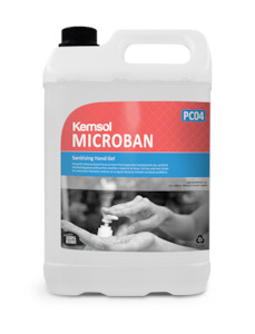 Sanitisers: Kemsol Microban Hand Sanitiser - 5 Litre