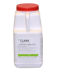 Urinal Care: Courtesy Cubes Pink