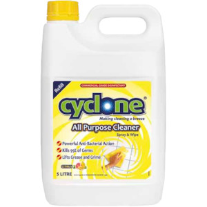 Multi Purpose Cleaners: Cyclone Citrus Spray & Wipe
