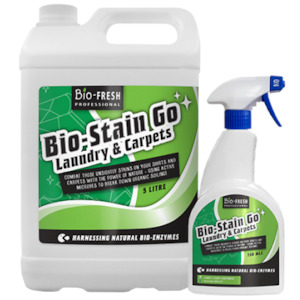 Environmental Floor Cleaners: Bio-Fresh Bio-Stain Go Laundry & Carpet Cleaner