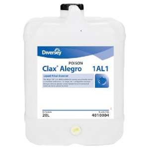 Laundry Liquids: Diversey Clax Alegro Laundry Liquid