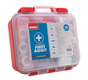First Aid: First Aid Kit, 1 -25 Person - 116 Piece