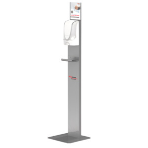 Soap Dispensers: Touch-Free Dispenser Floor Stand