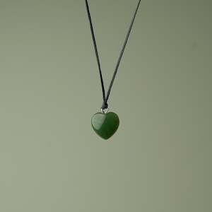 Heart – Greenstone Extra Small