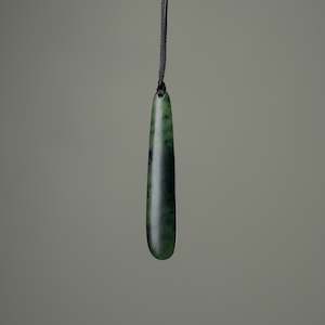 Greenstone Gifts Under 100: Medium Roimata Teardrop Pendant Slim