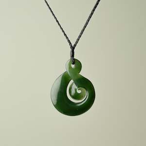 Medium Pikorua Koru Pendant