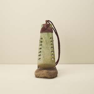 Ornaments: Toki Notched Raukaraka Pounamu Sculpture
