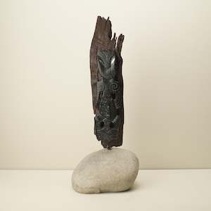Ornaments: Hei Tiki Pounamu Sculpture – Honouring Te Reo Māori