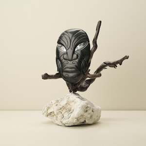 Tāne Mahuta Pounamu Sculpture – Growth & Guardianship