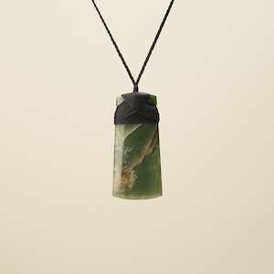 Manaakitanga Caring: Extra Large Flower Pounamu Toki