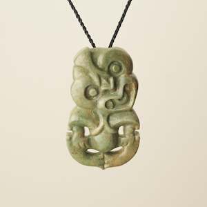 Hei Tiki Raukaraka Pounamu XL Pendant
