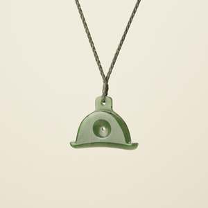 Shepherds Whistle Greenstone, Khaki Binding