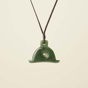 Shepherds Whistle Greenstone, Brown Binding