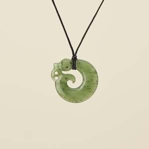 Manaia Greenstone Small Pendant