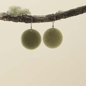New Arrivals: Porowhita Greenstone Kawakawa Drop Earrings
