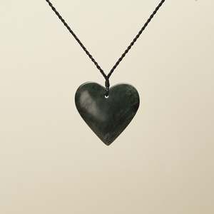 Inanga Pounamu Manawa XL Pendant