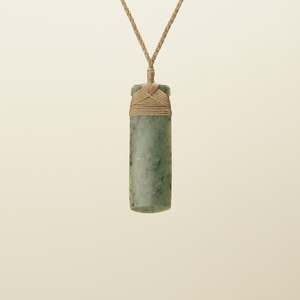 Toki Adze: Toki Small Medium Inanga Pounamu Pendant