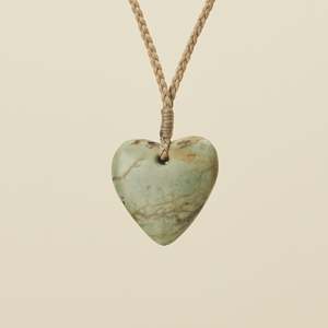 Manawa Raukaraka XS Pounamu Pendant