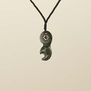 Extra Small Manaia Tangiwai Pounamu Pendant SC