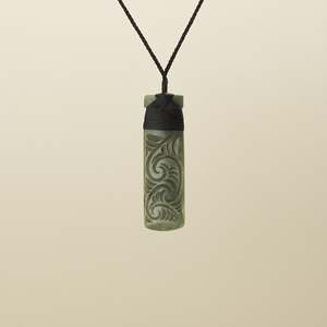 New Arrivals: Toki Medium Inanga Whakarei Pounamu Pendant