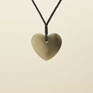 Manawa Inanga Small Medium Pounamu Pendant