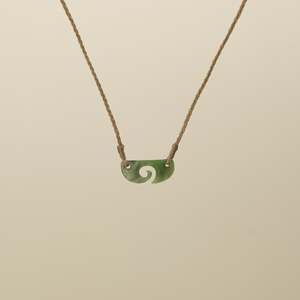 Koru Kōuma Pounamu XS Pendant