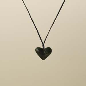 All: Kawakawa Small Manawa Pounamu Pendant