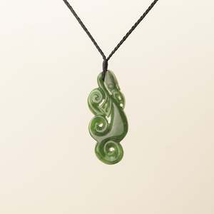 Large Manaia Pounamu Pendant