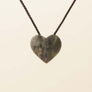 Small/Medium Manawa Pounamu Pendant