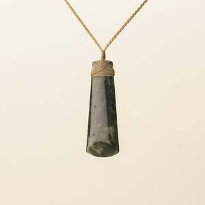 Pendants: Tangiwai Large Toki Pounamu Pendant