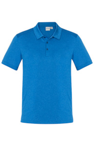 Mens Aero Polo - Cyan