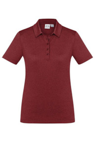 Ladies Aero Polo - Red