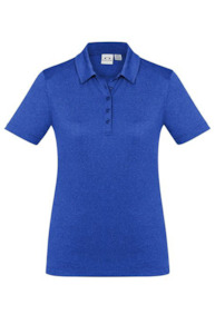 collection: Ladies Aero Polo - Electric Blue