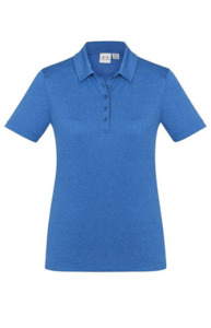 Ladies Aero Polo - Cyan