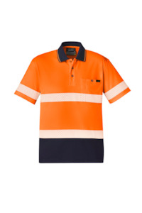 Syzmik Workwear By Fashion Biz Arrow Uniforms: Hi Vis Polo S/S