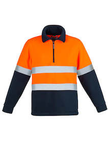 Trades Workwear Safety: D/N Fleece Jumper Hooped